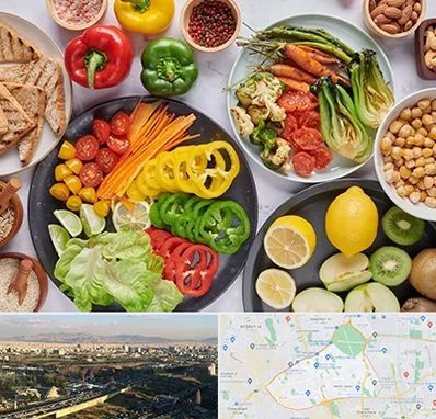 فروشگاه محصولات وگان در منطقه 19 تهران 