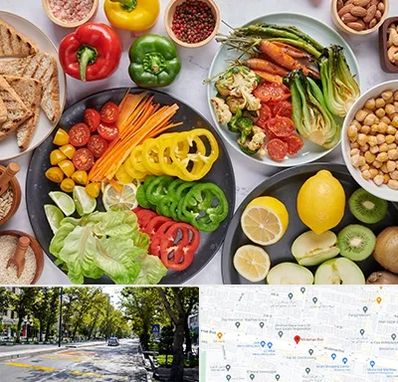 فروشگاه محصولات وگان در میرداماد