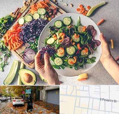 فروشگاه محصولات گیاهی در خیابان فلسطین