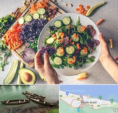 فروشگاه محصولات گیاهی در بندر انزلی