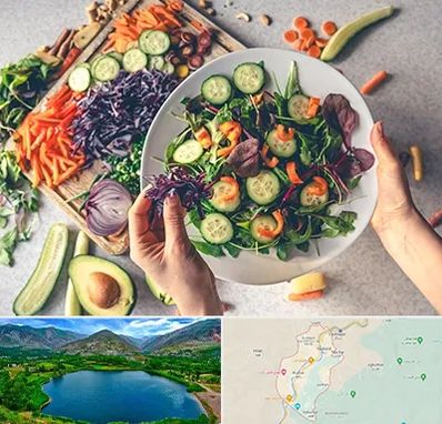 فروشگاه محصولات گیاهی در رودبار