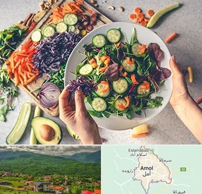 فروشگاه محصولات گیاهی در آمل