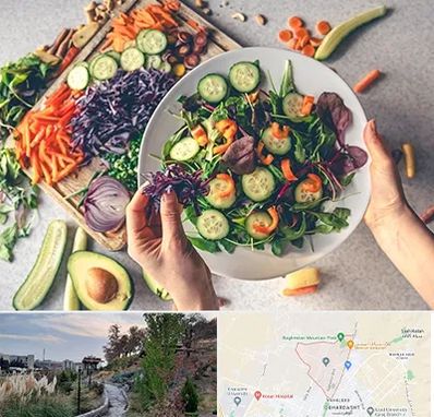 فروشگاه محصولات گیاهی در باغستان کرج 