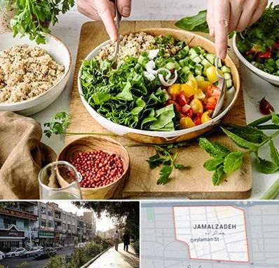 فروشگاه محصولات بدون گلوتن در خیابان جمالزاده