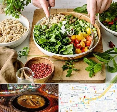 فروشگاه محصولات بدون گلوتن در میدان ولیعصر 