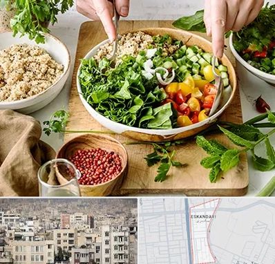 فروشگاه محصولات بدون گلوتن در اسکندری