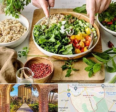 فروشگاه محصولات بدون گلوتن در شهر ری