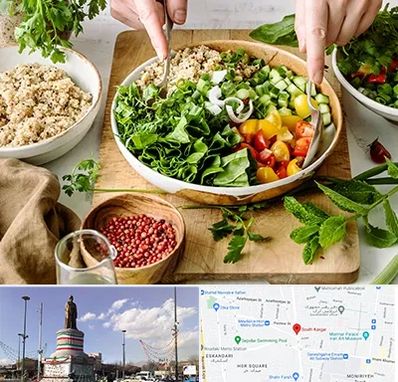 فروشگاه محصولات بدون گلوتن در کارگر جنوبی 