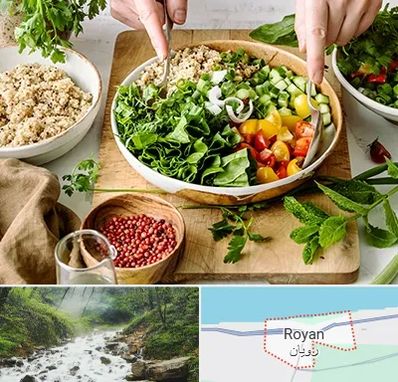 فروشگاه محصولات بدون گلوتن در رویان