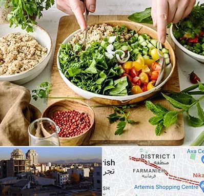 فروشگاه محصولات بدون گلوتن در فرمانیه 