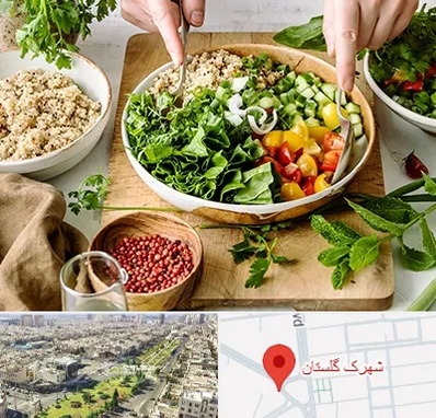 فروشگاه محصولات بدون گلوتن در شهرک گلستان