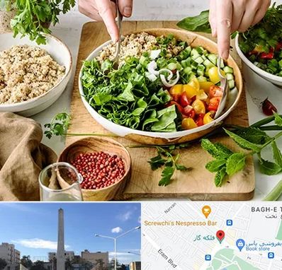 فروشگاه محصولات بدون گلوتن در فلکه گاز شیراز 