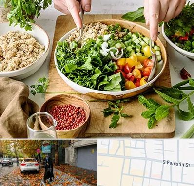 فروشگاه محصولات بدون گلوتن در خیابان فلسطین