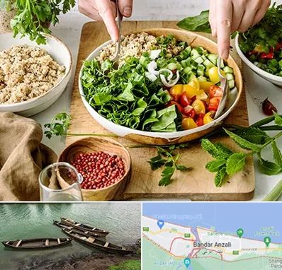 فروشگاه محصولات بدون گلوتن در بندر انزلی