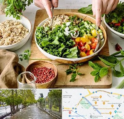 فروشگاه محصولات بدون گلوتن در خیابان ارم شیراز 