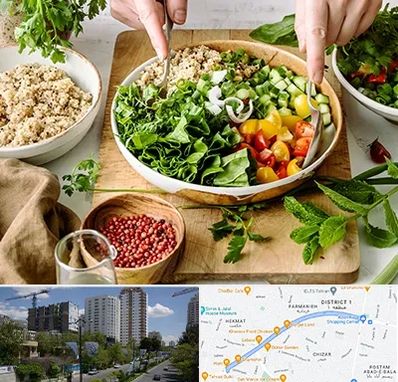 فروشگاه محصولات بدون گلوتن در اندرزگو 