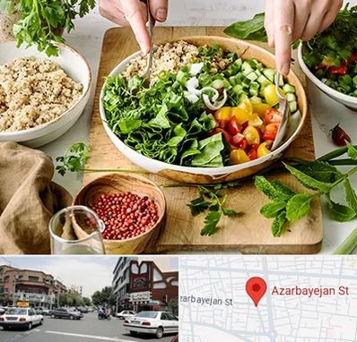 فروشگاه محصولات بدون گلوتن در خیابان آذربایجان