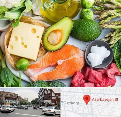 فروشگاه محصولات کتوژنیک در خیابان آذربایجان