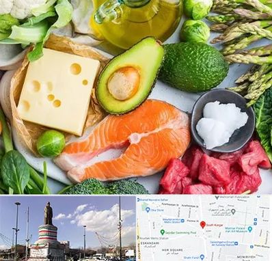 فروشگاه محصولات کتوژنیک در کارگر جنوبی 