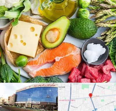 فروشگاه محصولات کتوژنیک در نصف راه تبریز