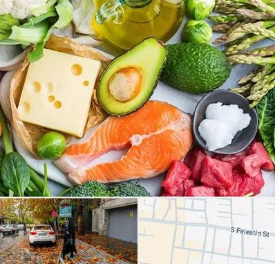 فروشگاه محصولات کتوژنیک در خیابان فلسطین