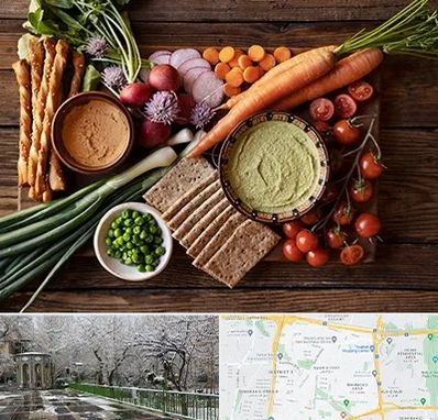 فروشگاه محصولات رژیمی در باغ فیض 