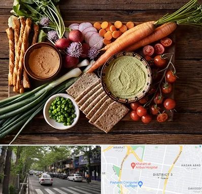 فروشگاه محصولات رژیمی در ظفر 