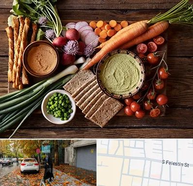 فروشگاه محصولات رژیمی در خیابان فلسطین