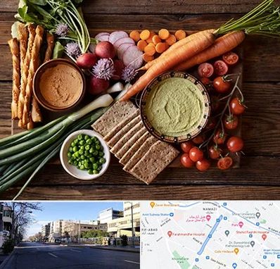 فروشگاه محصولات رژیمی در خیابان ملاصدرا شیراز 