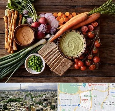 فروشگاه محصولات رژیمی در گیشا 