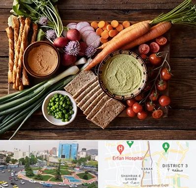 فروشگاه محصولات رژیمی در ونک 