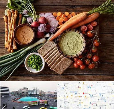 فروشگاه محصولات رژیمی در میدان انقلاب 