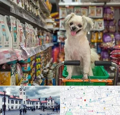 عمده فروشی غذای حیوانات در میدان شهرداری رشت