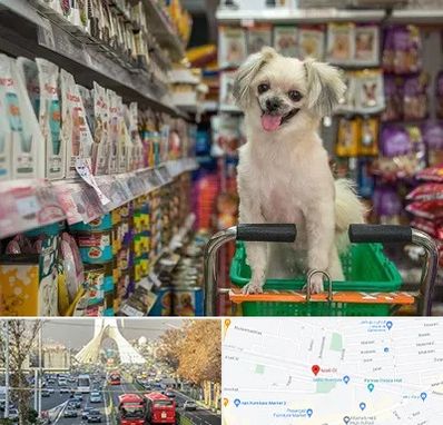 عمده فروشی غذای حیوانات در خیابان آزادی