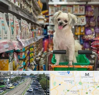 عمده فروشی غذای حیوانات در جنوب تهران