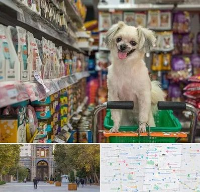 عمده فروشی غذای حیوانات در منطقه 12 تهران