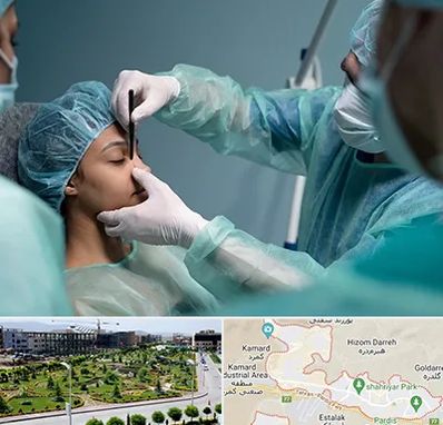 عمل بینی ارزان در پردیس