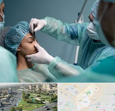 عمل بینی ارزان در کمال شهر کرج 