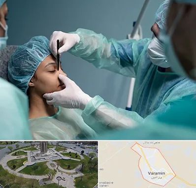 عمل بینی ارزان در ورامین