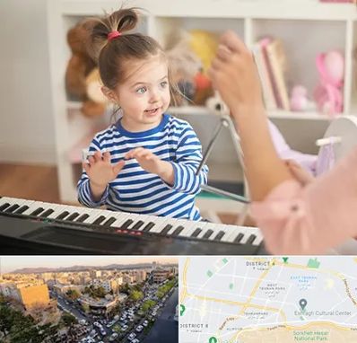 آموزشگاه موسیقی کودکان در تهرانپارس 