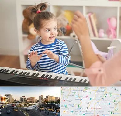 آموزشگاه موسیقی کودکان در منطقه 7 تهران 