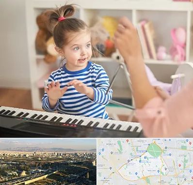 آموزشگاه موسیقی کودکان در منطقه 19 تهران 