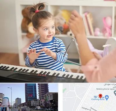 آموزشگاه موسیقی کودکان در چهارراه طالقانی کرج 