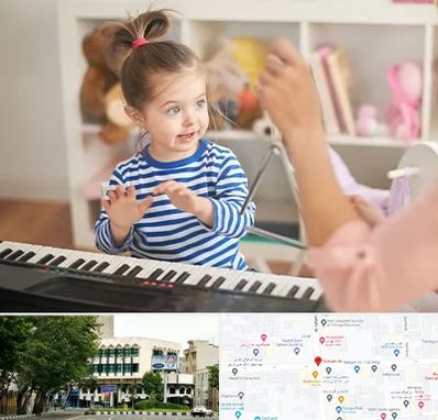 آموزشگاه موسیقی کودکان در طالقانی 