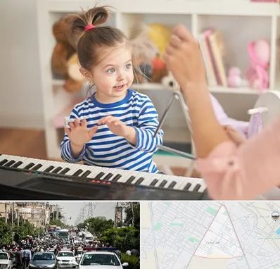 آموزشگاه موسیقی کودکان در سیدی مشهد