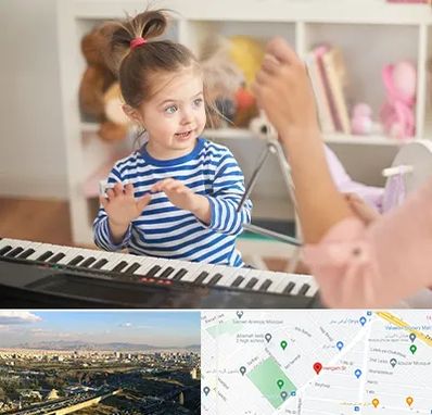 آموزشگاه موسیقی کودکان در هنگام 