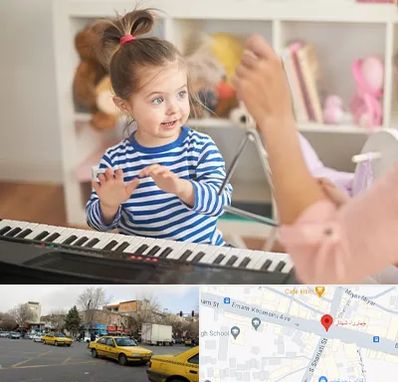 آموزشگاه موسیقی کودکان در شهناز تبریز