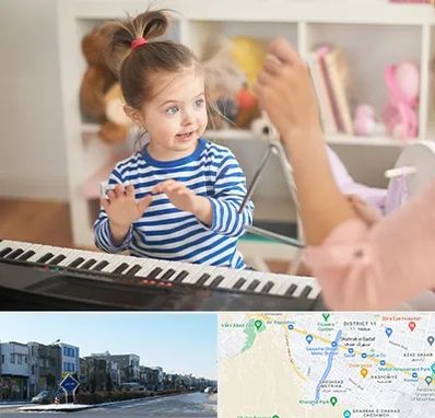 آموزشگاه موسیقی کودکان در شریعتی مشهد 