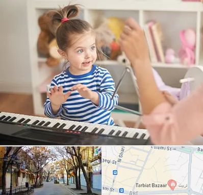 آموزشگاه موسیقی کودکان در تربیت تبریز