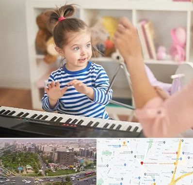 آموزشگاه موسیقی کودکان در آیت الله کاشانی 